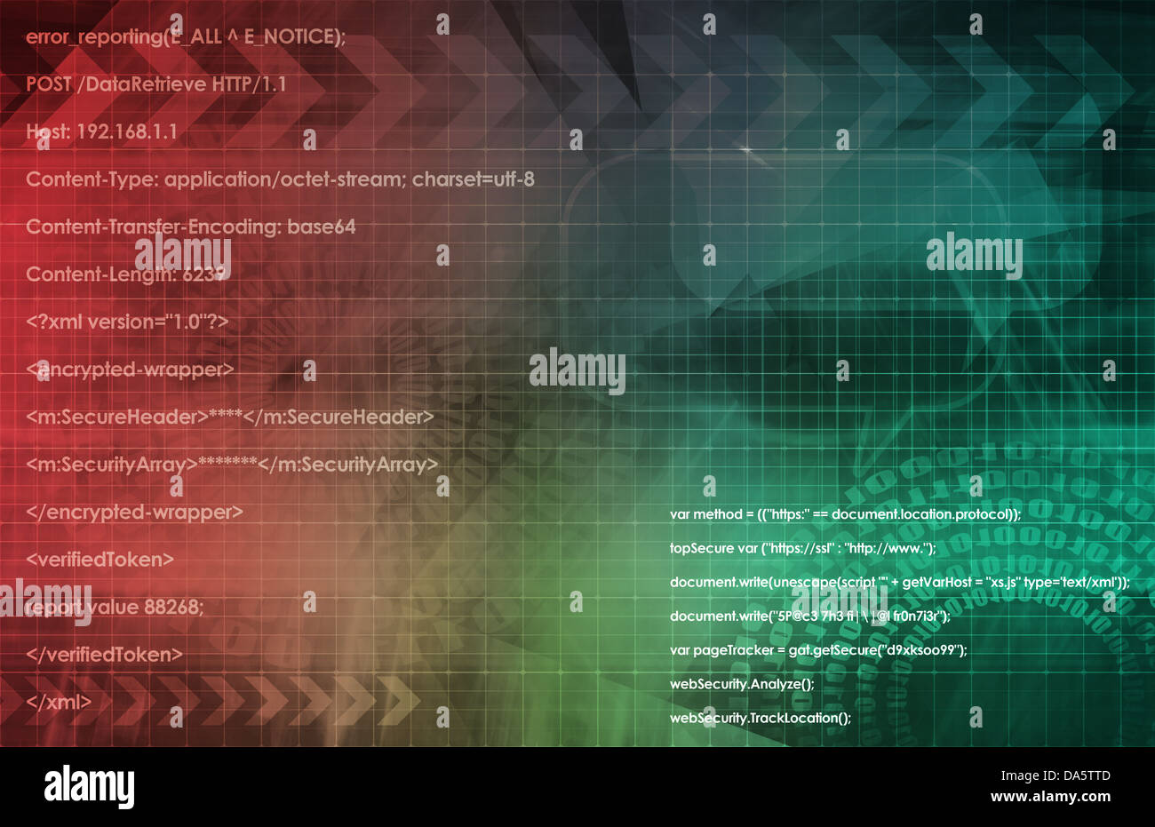 System Software Program with Running Code Script Stock Photo - Alamy