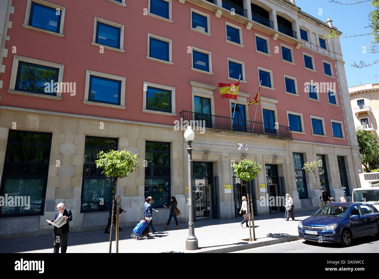 spanish employment and social security ministry building tarragona catalonia spain Stock Photo