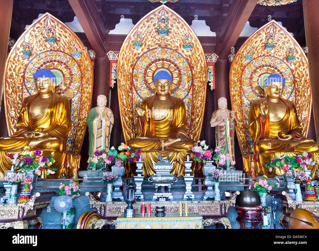 the Buddhist gods Stock Photo Alamy