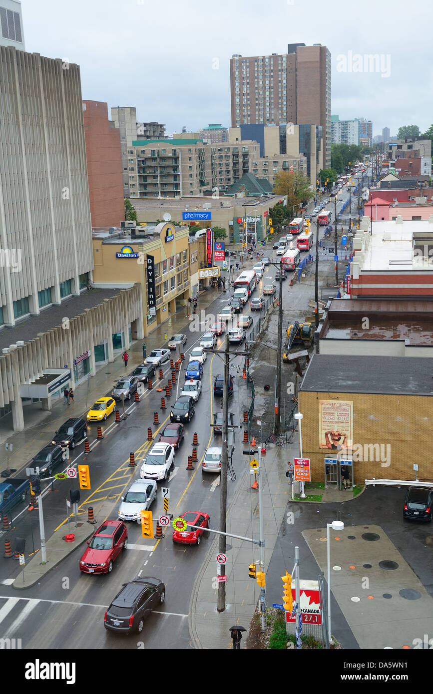 Ottawa city street view Stock Photo Alamy