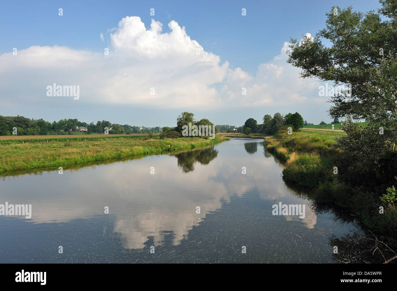 Avon River, river, Canada, Ontario, Stratford, Travel, nobody, outdoor, reflection, scenic, landscape, water, Stock Photo