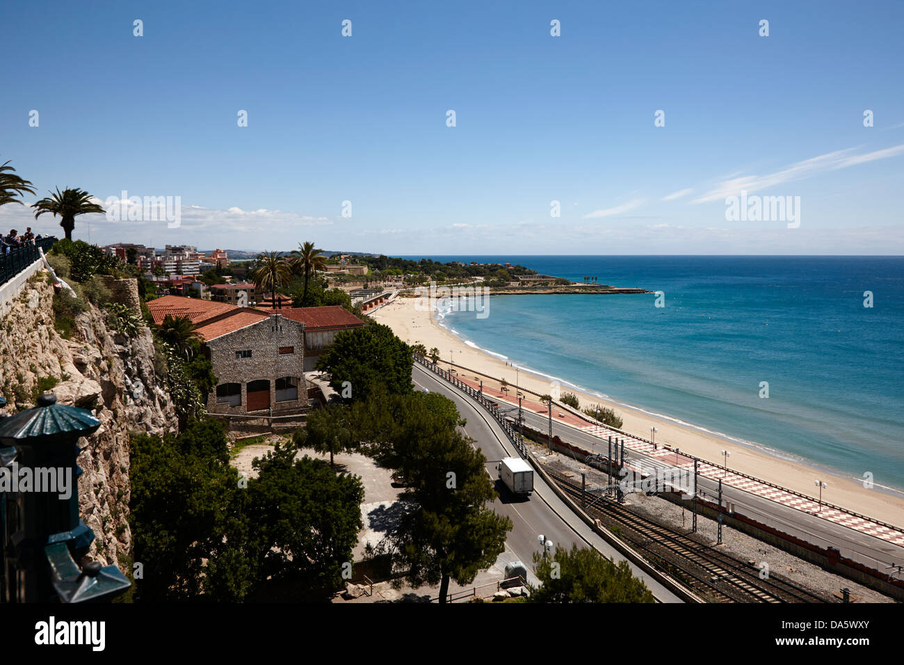 Mediterranean sea balcony hi-res stock photography and images - Alamy