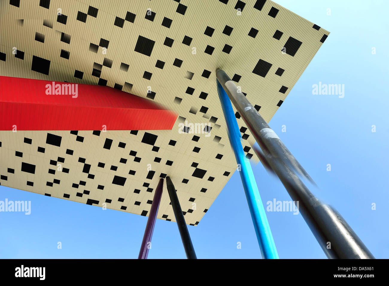 Canada, OCAD University, Ontario, College, Art and Design, OCAD Sharp Centre for Design, Toronto, University, Will Alsop, archit Stock Photo