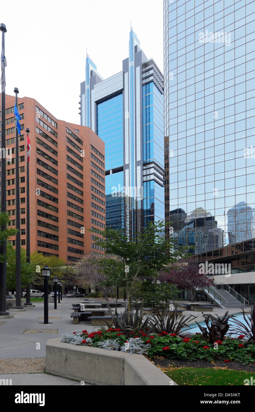 Calgary, Canada October 7th, 2012 Skyscraper in the Downtown area of