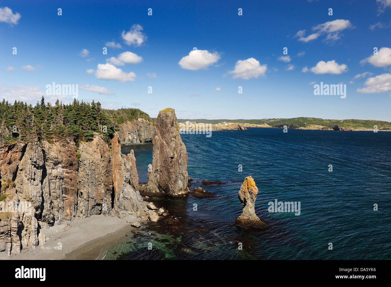 Skerwink Trail, Port Rexton, Newfoundland, Canada, Sea Stacks, rugged