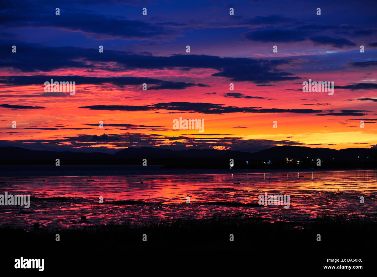 Canada, Clouds, Color, Quebec, Riviere du Loup, St. Lawrence River