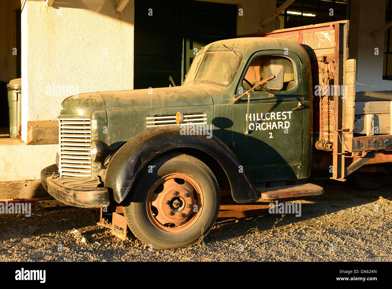Truck, Roxy Ann, Winery, Medford, Oregon, USA, United States, America, Stock Photo