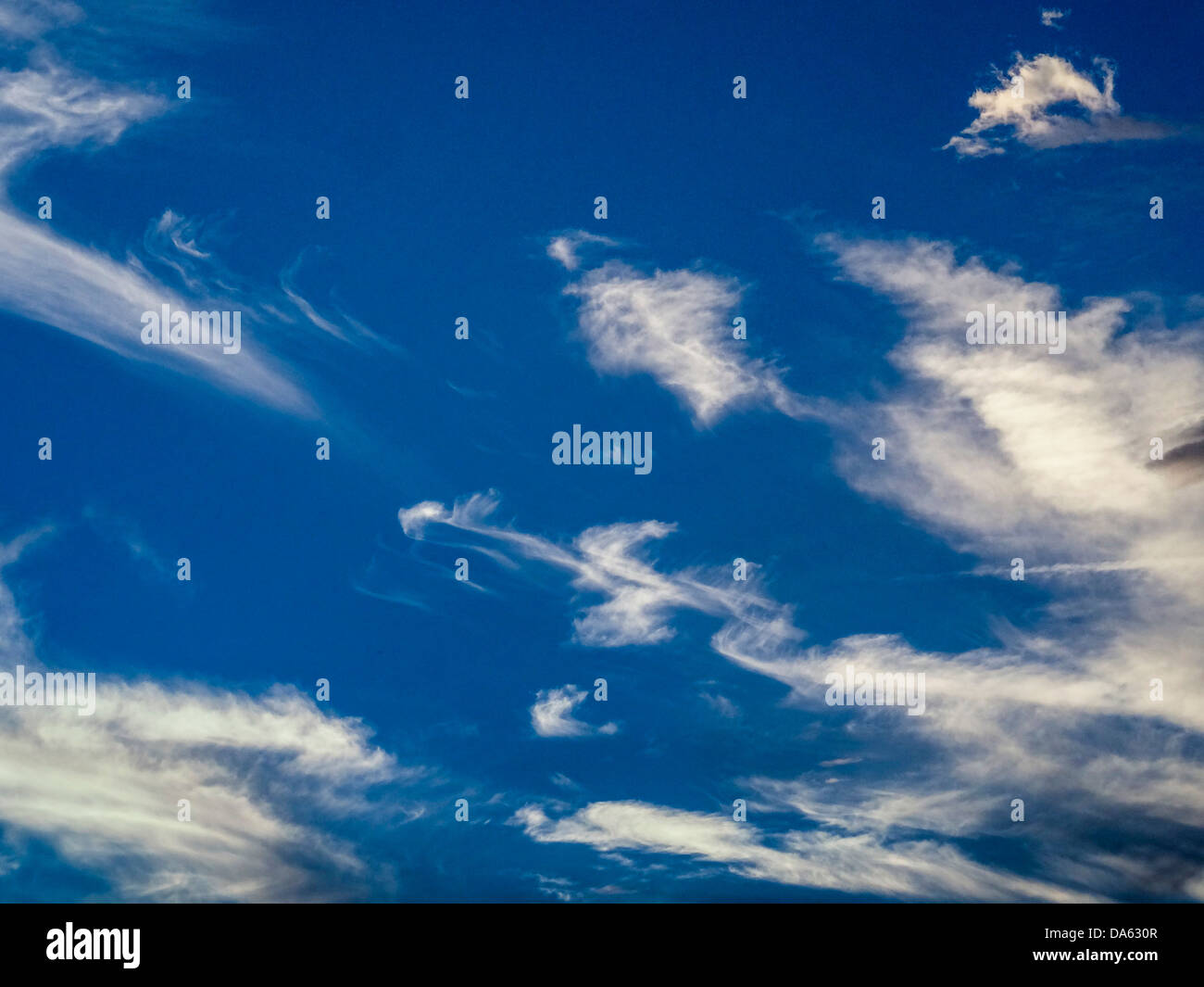 white, blue, clouds, designs, fluffy, sky Stock Photo