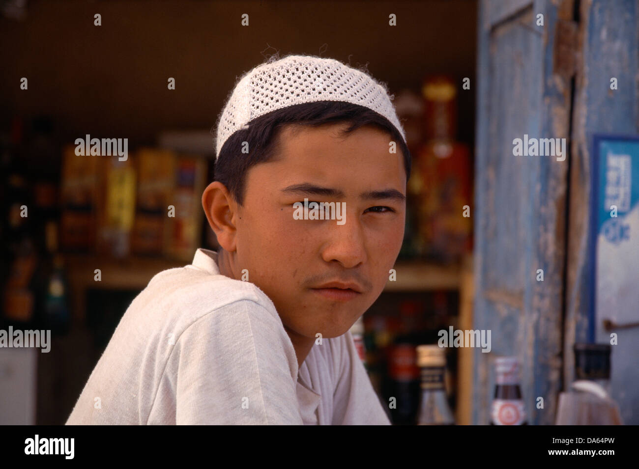 uyghur young man Xinjiang Uyghur Autonomous Region china Stock Photo - Alamy