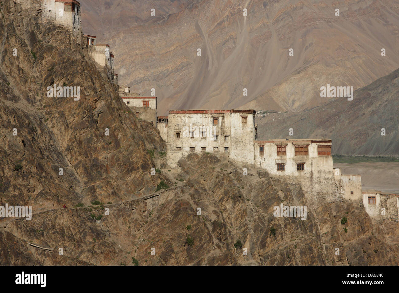 culture, monastery, Buddhist monastery, gompa, Karsha, Karsha Gompa, religion, Buddhism, Padum, Zanskar, valley, Kargil, Jammu, Stock Photo