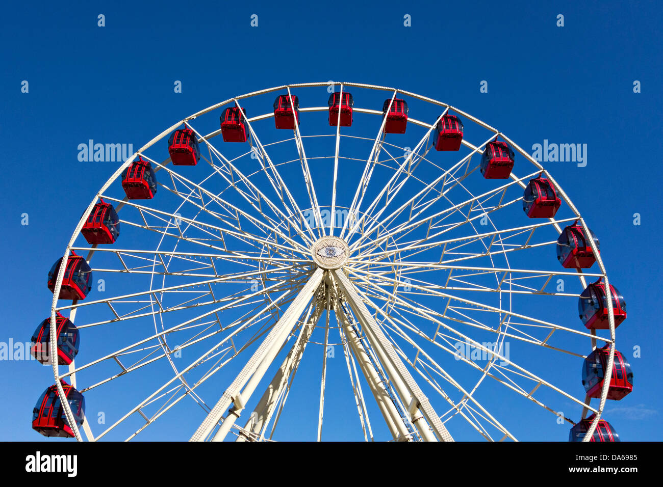 Ferris Wheel Ride, Fremantle Perth Western Australia Stock Photo