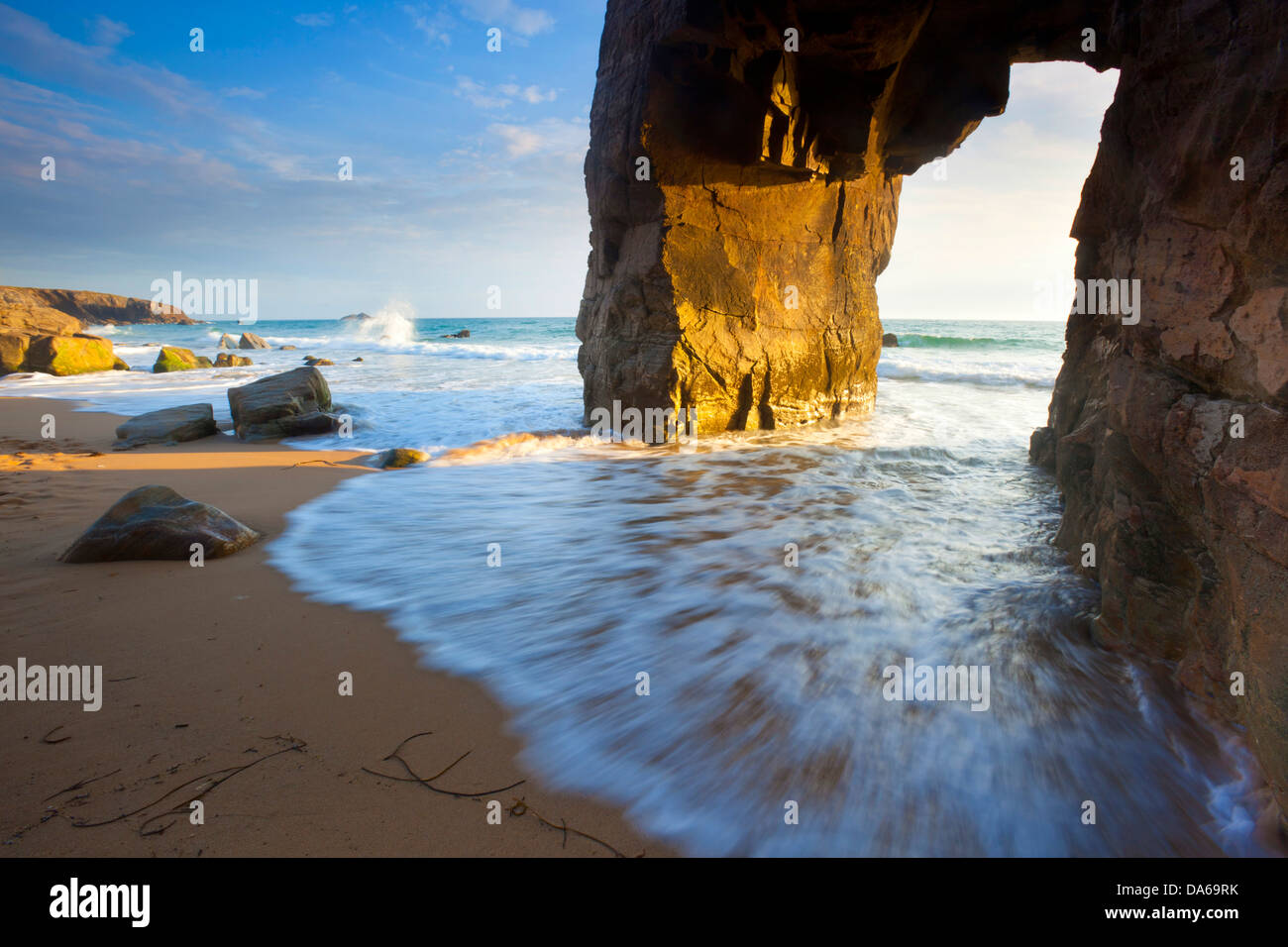 Côte Sauvage, France, Europe, Brittany, department Morbihan, coast
