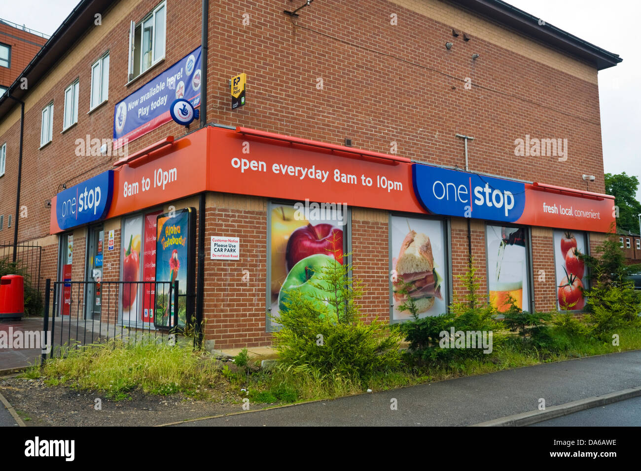 ONE STOP local convenience store at Blenheim View Leeds West Yorkshire England UK Stock Photo