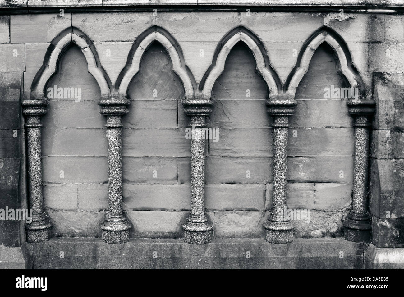 Old stone wall arches hi-res stock photography and images - Alamy