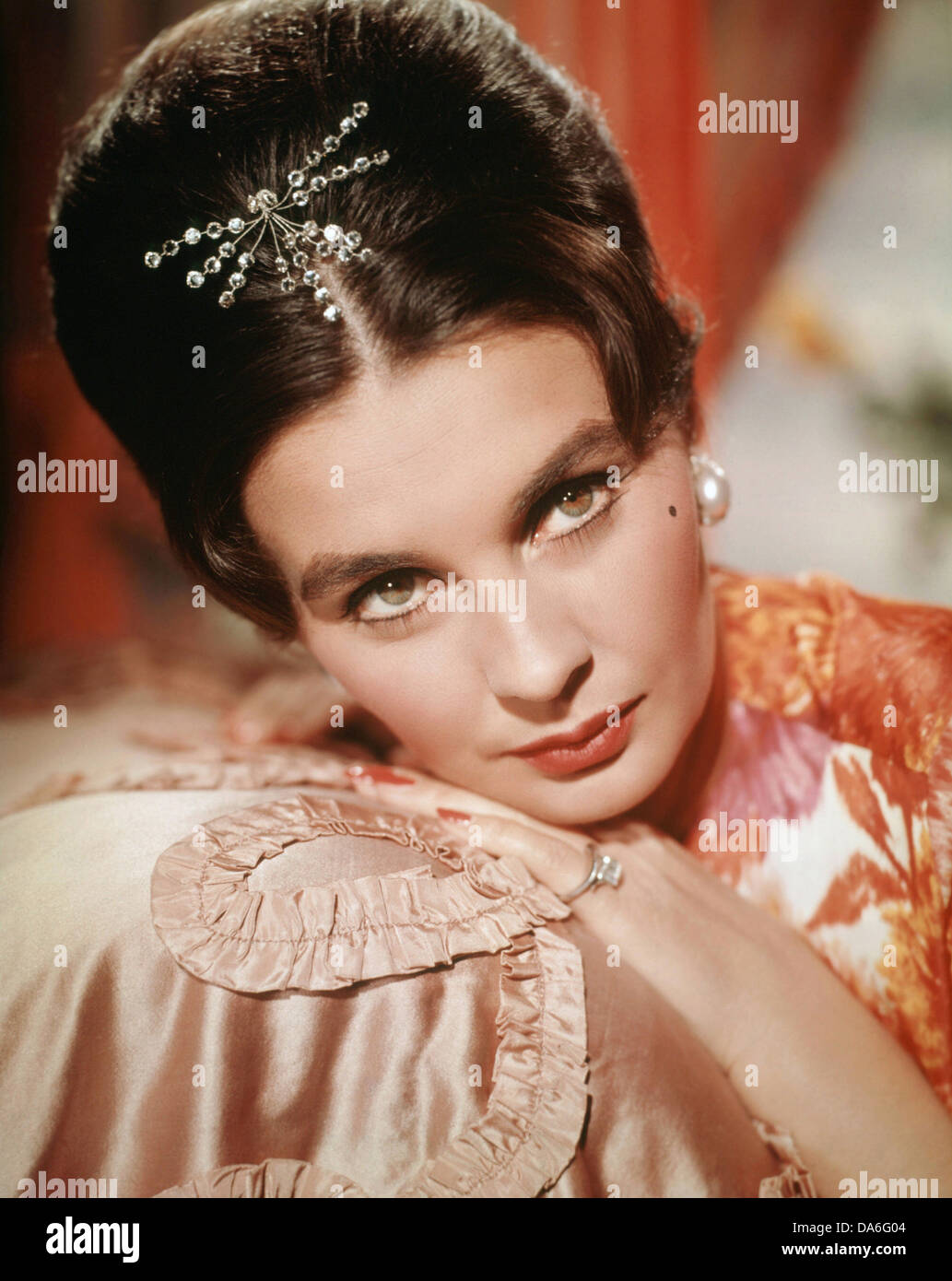 THE GRASS IS GREENER 1960 Universal film with Jean Simmons Stock Photo