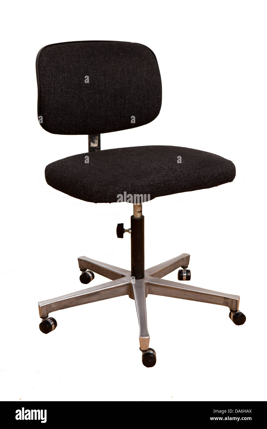 workplace furniture, office typist’s chair Stock Photo