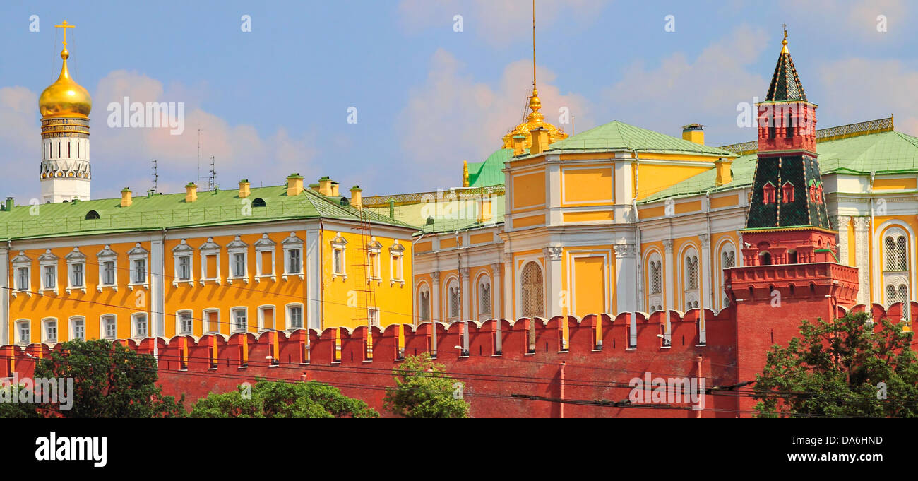 view of the Moscow Kremlin Stock Photo
