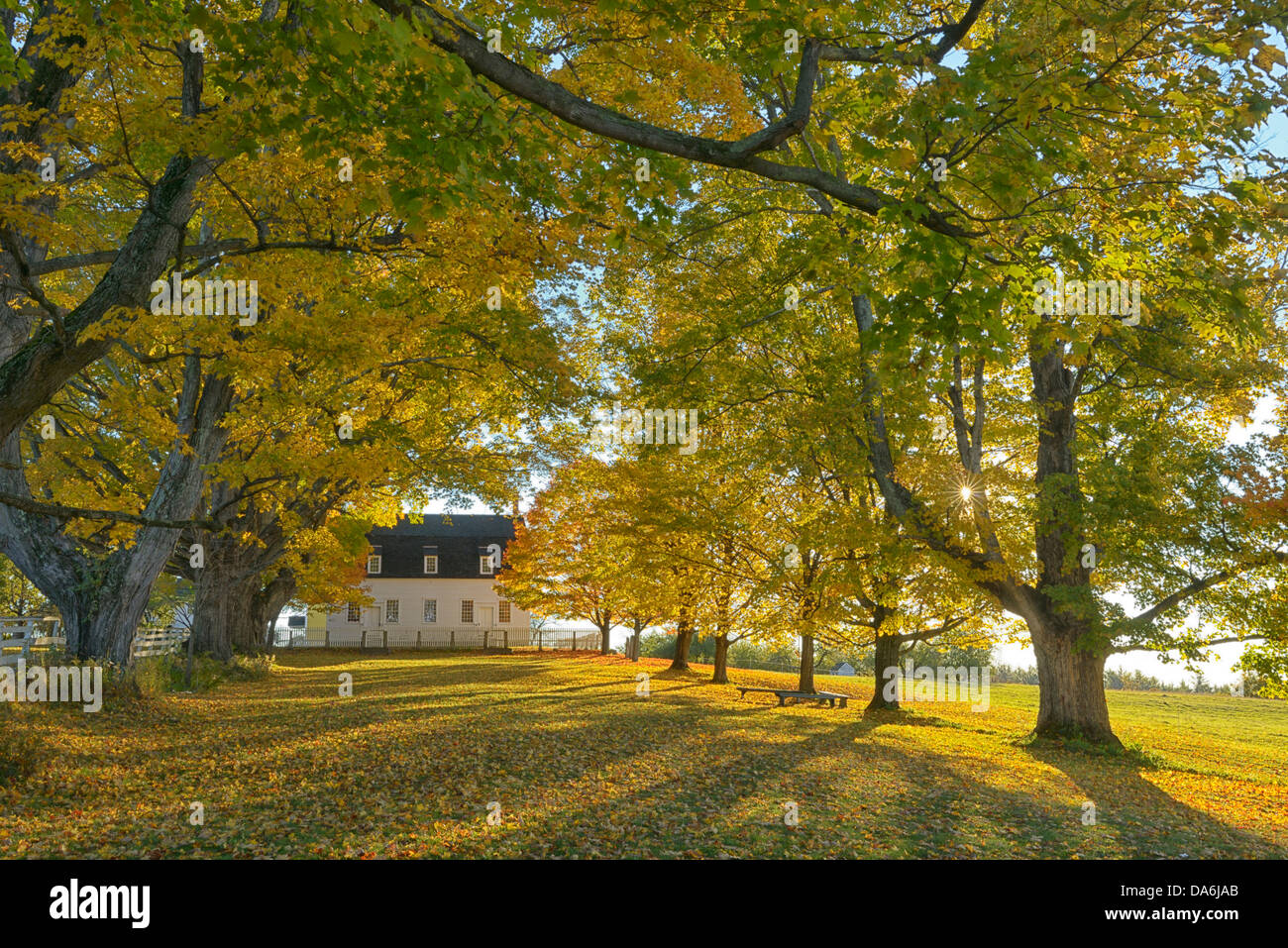 USA, United States, America, New Hampshire, Canterbury, North America, East Coast, New England, Merrimack County, USA, United St Stock Photo