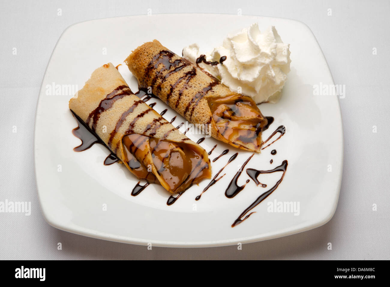 Argentine Dessert Dulce de Leche Stock Photo