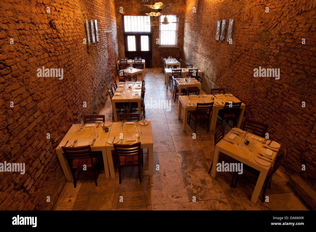 Savoy Cabbage restaurant, Cape Town, South Africa Stock Photo