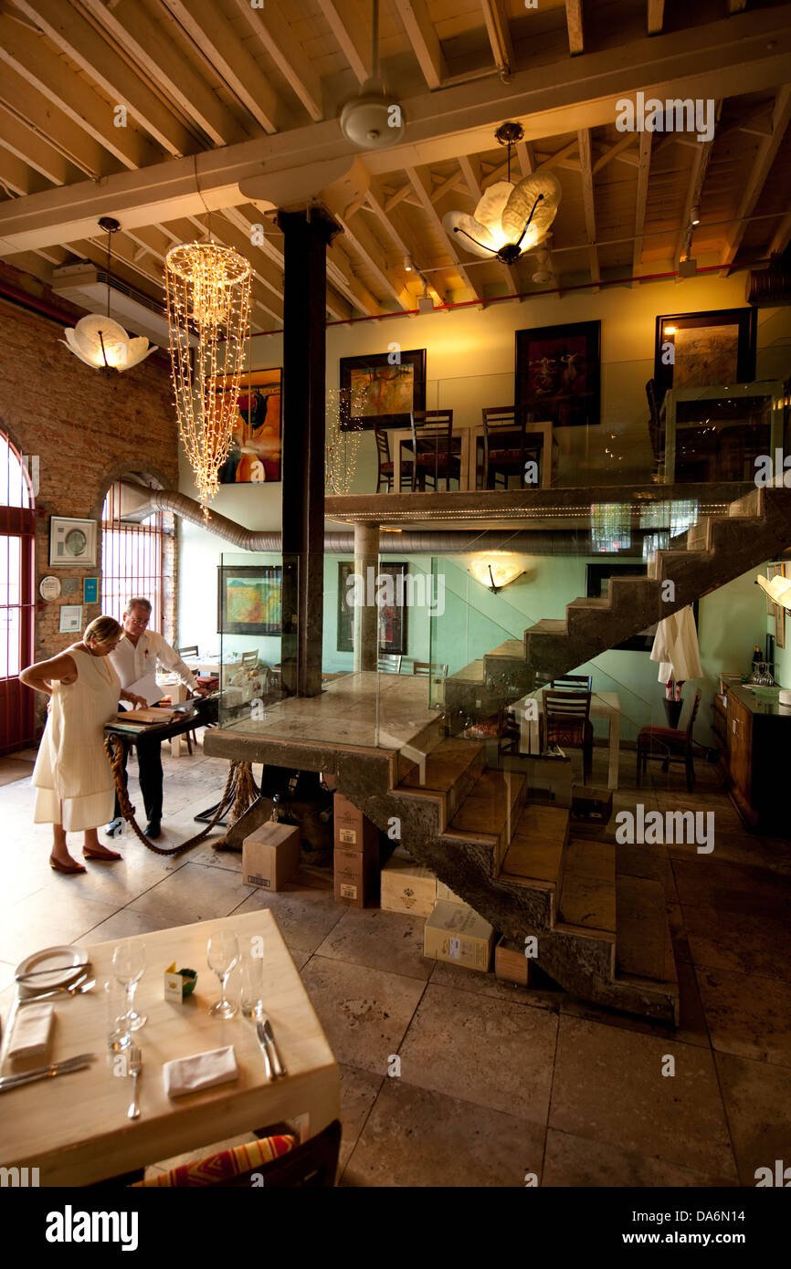 Savoy Cabbage restaurant, Cape Town, South Africa Stock Photo