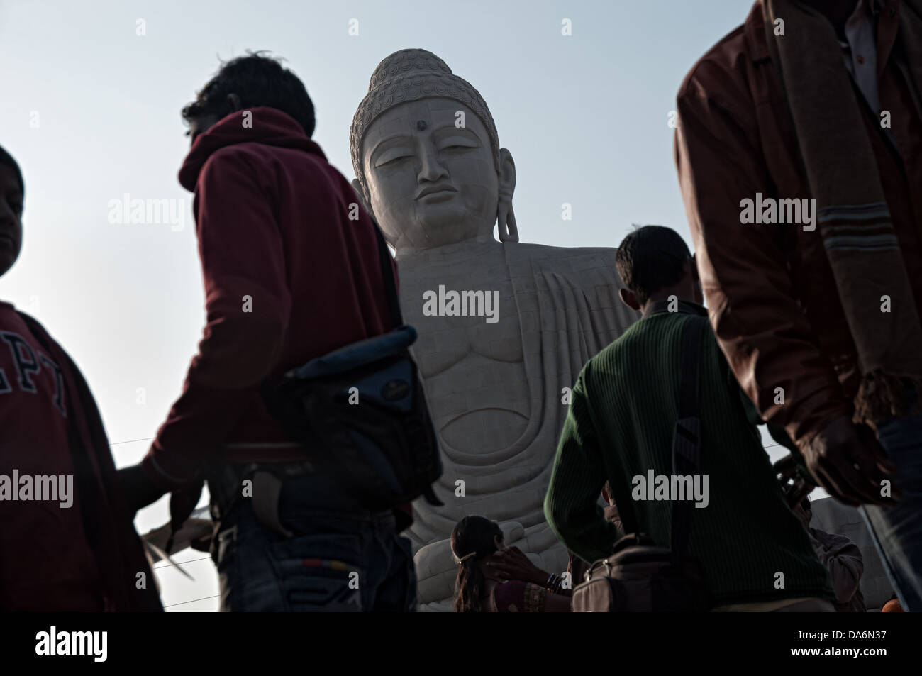 Big Buddha statue. Bodhgaya, Bihar, India Stock Photo