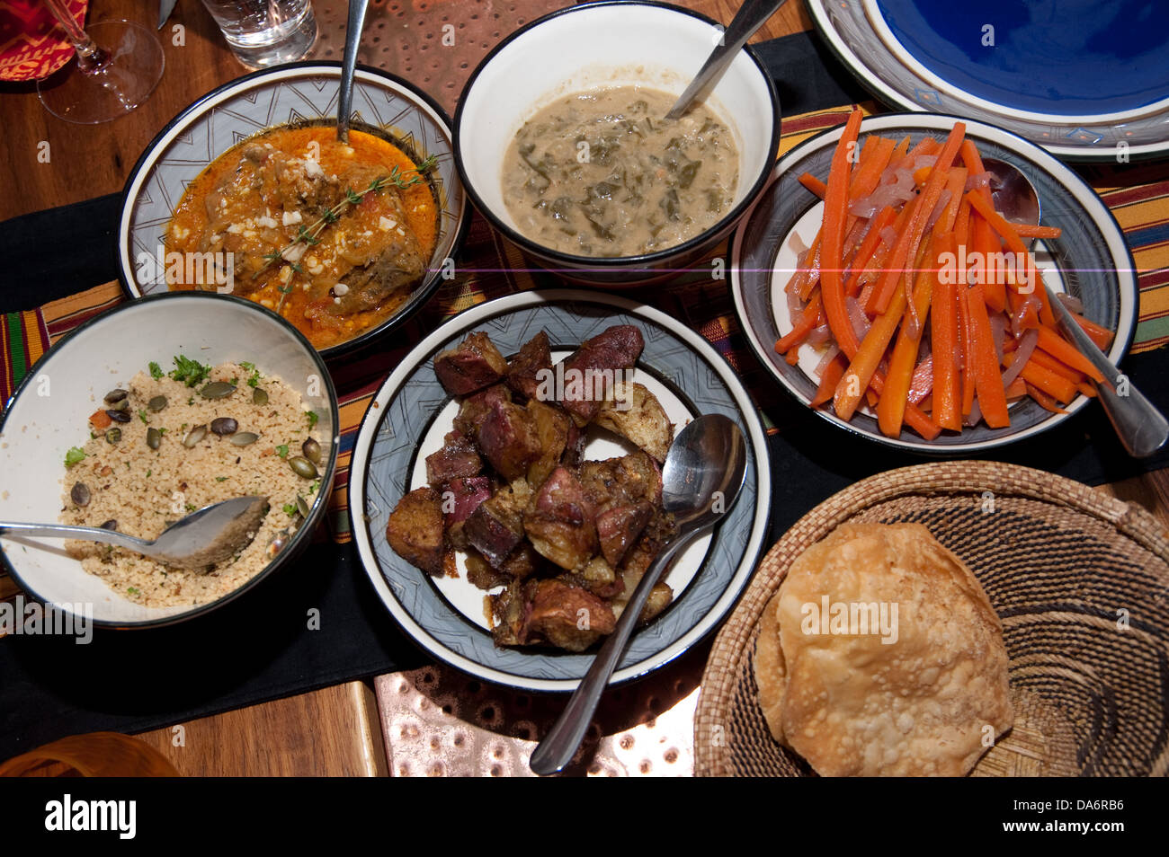 South Africa Traditional Dishes Food Hi Res Stock Photography And