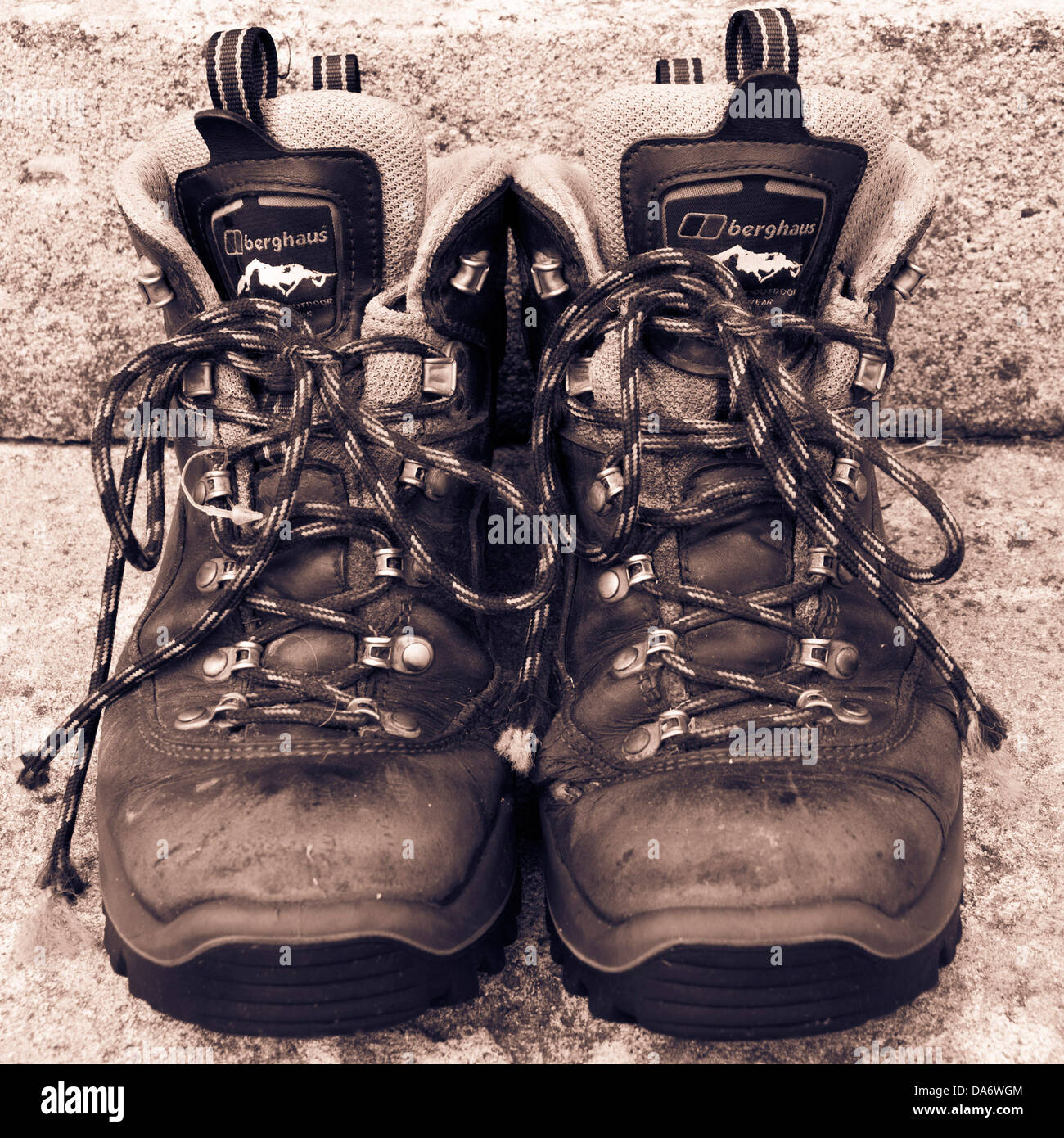 old style walking boots