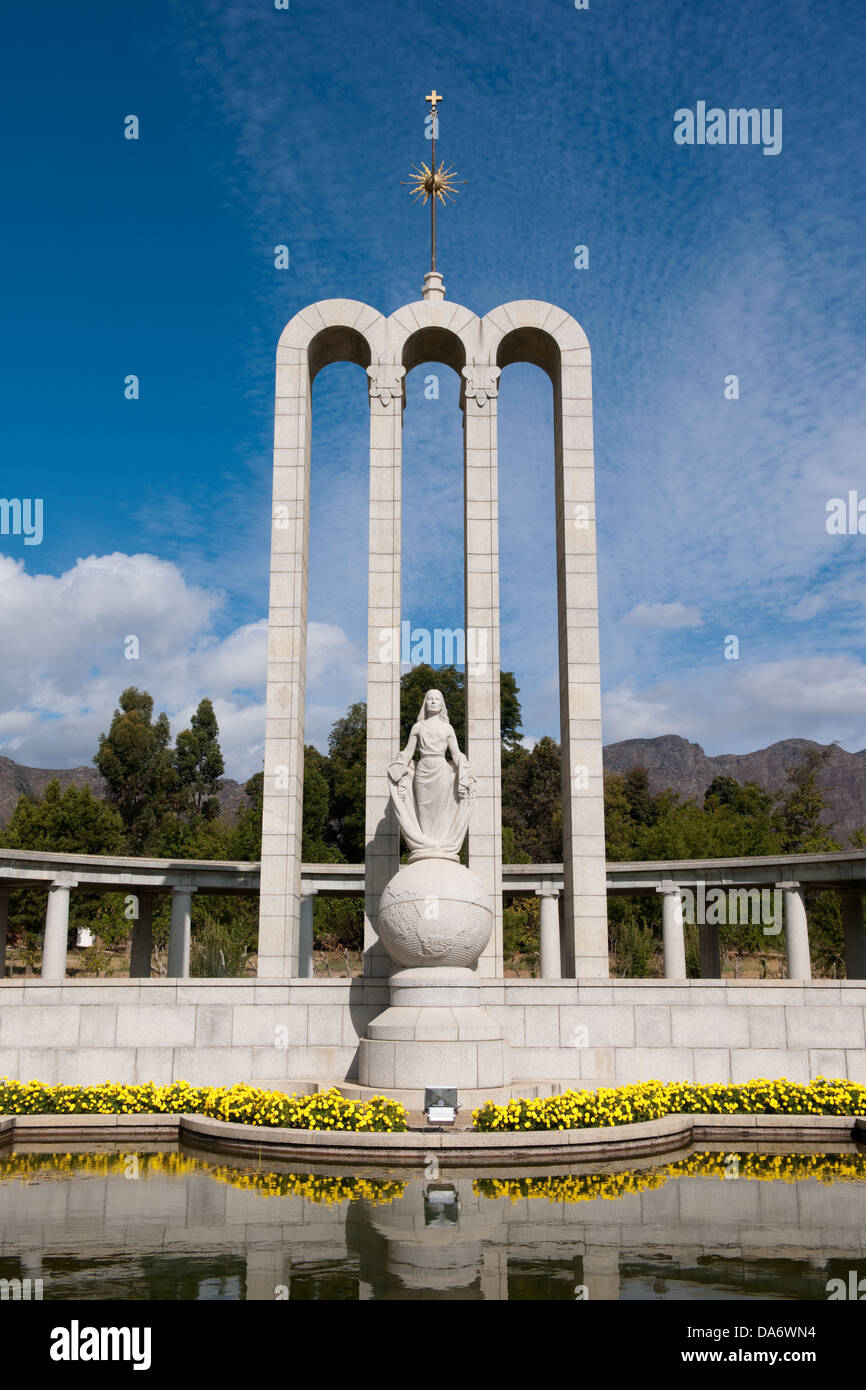 Huguenot Monument, Franschhoek, South Africa Stock Photo