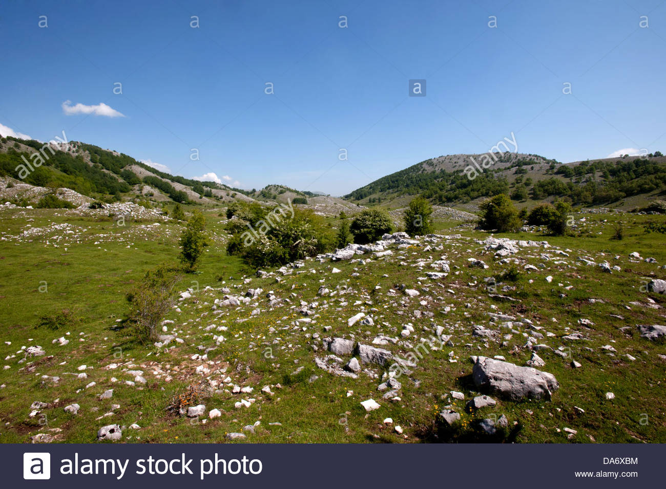 Parco Nazionale Del Cilento E Vallo Di Diano High Resolution Stock