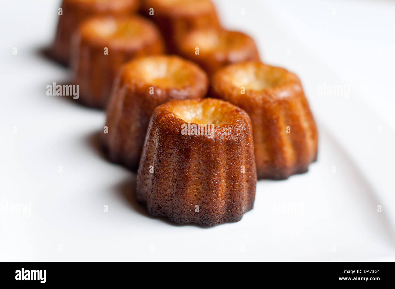French baked pastry from Bordeaux Stock Photo Alamy