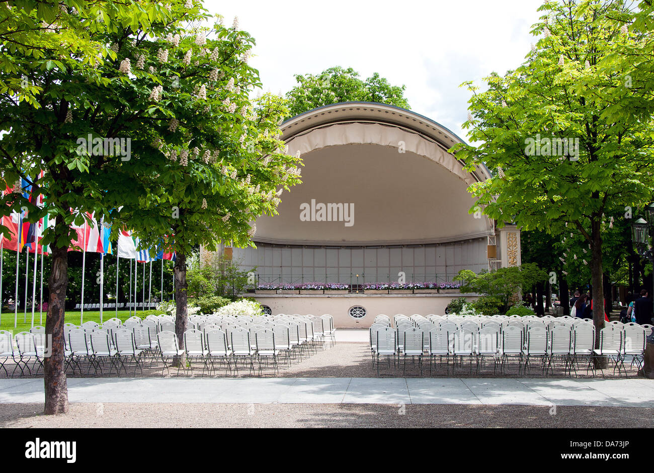 Concert Shell BadenBaden, is mainly used for the afternoon concerts