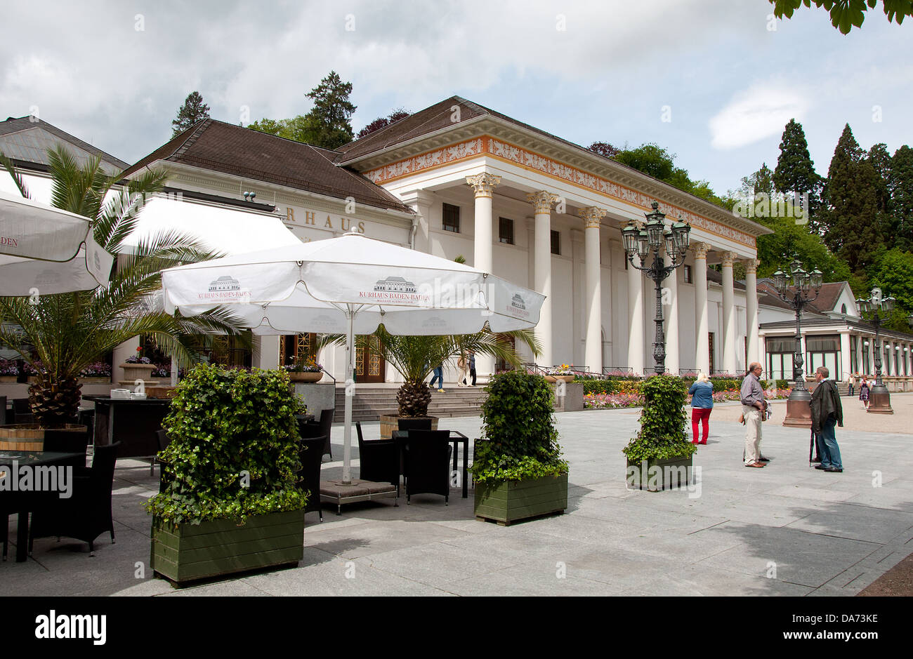 Curehouse and casino in Baden-Baden, Germany Stock Photo