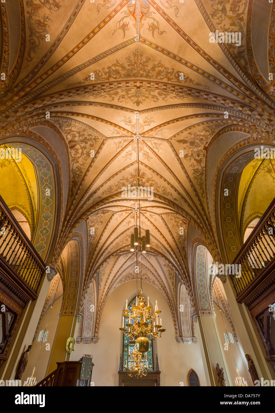 The Church of St. Lawrence in Vantaa, Finland Stock Photo