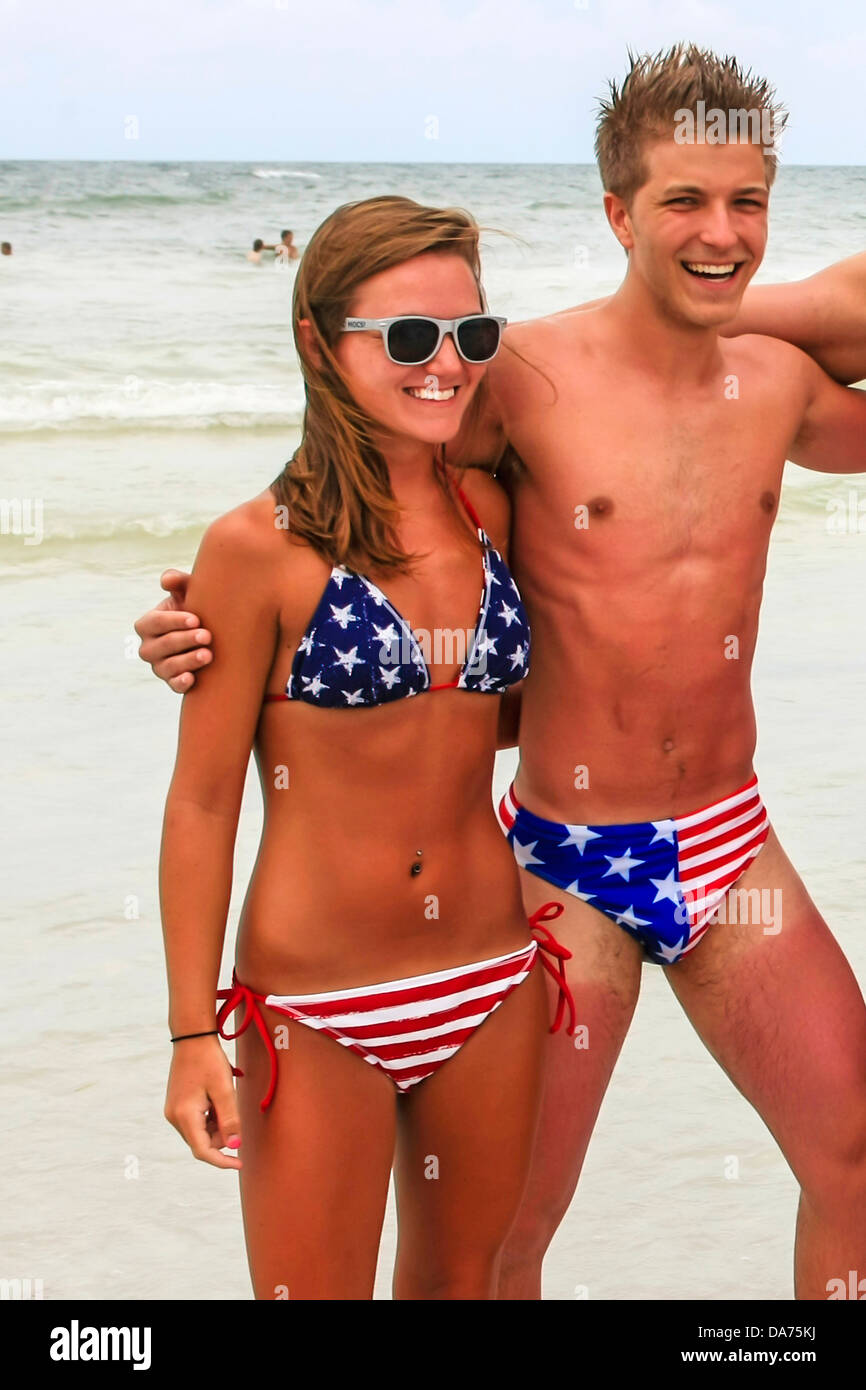 girls patriotic swimsuit
