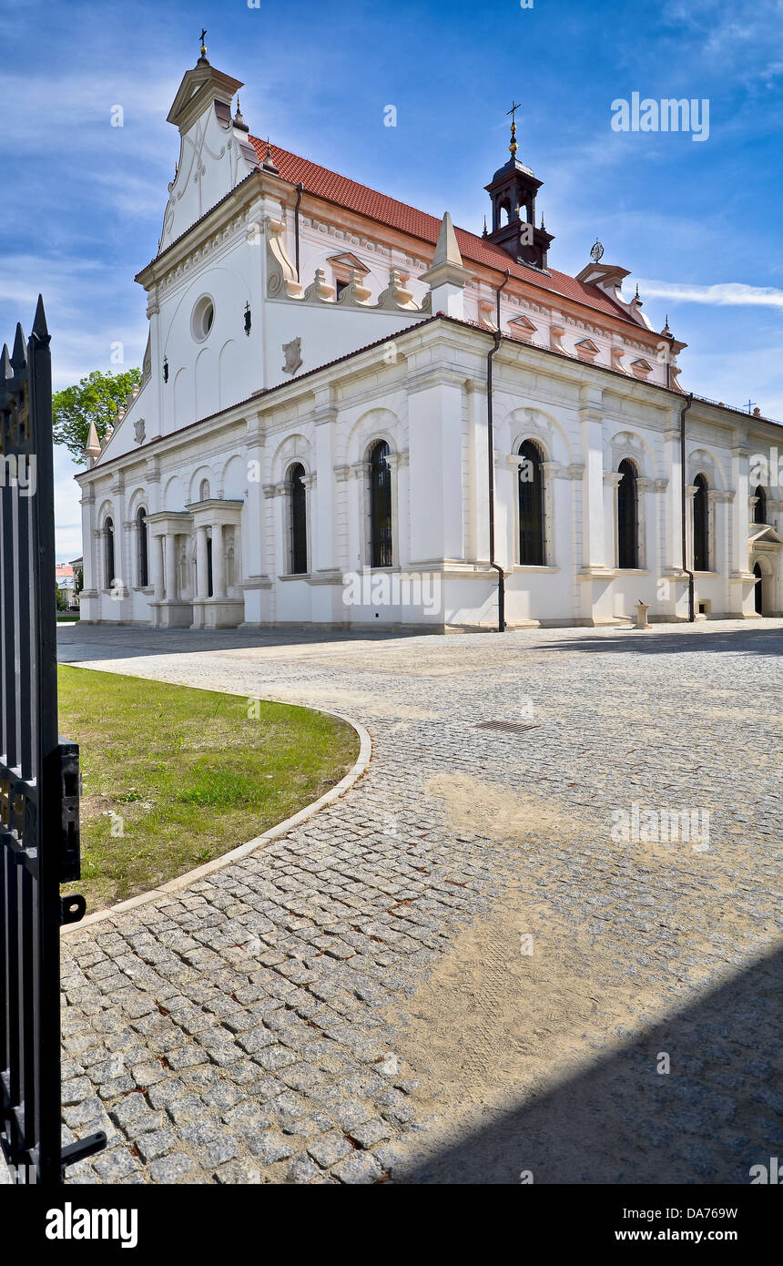 16th century Cathedral of the Resurrection and St. Thomas the Apostle in Zamość , Poland Stock Photo