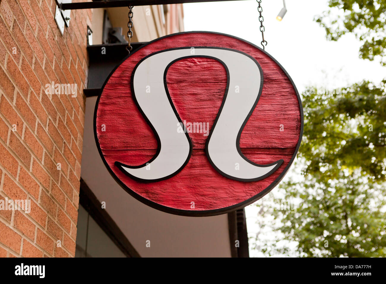 Lululemon Athletica logo, neon logo, store sign, Canadian athletic apparel  retailer, clothing store at Masonville Place, London, Ontario, Canada Stock  Photo - Alamy