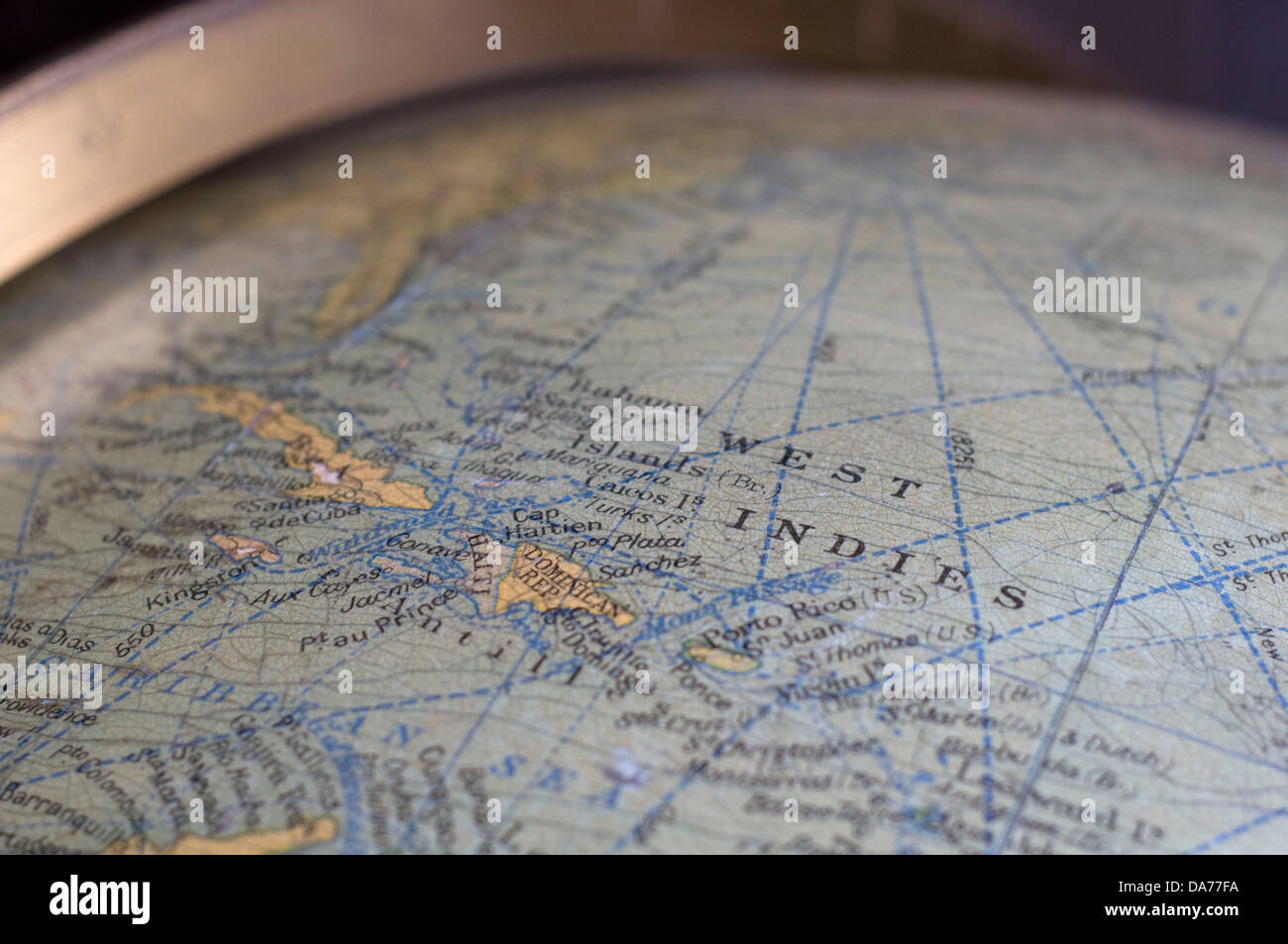 West Indies On World Map