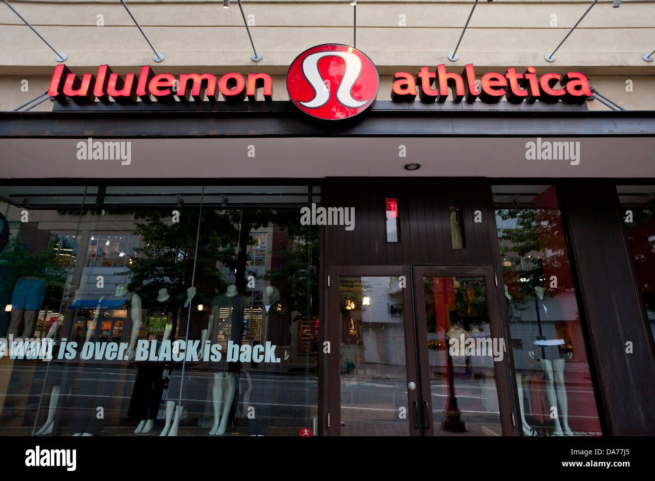 Lululemon athletica storefront store hi-res stock photography and