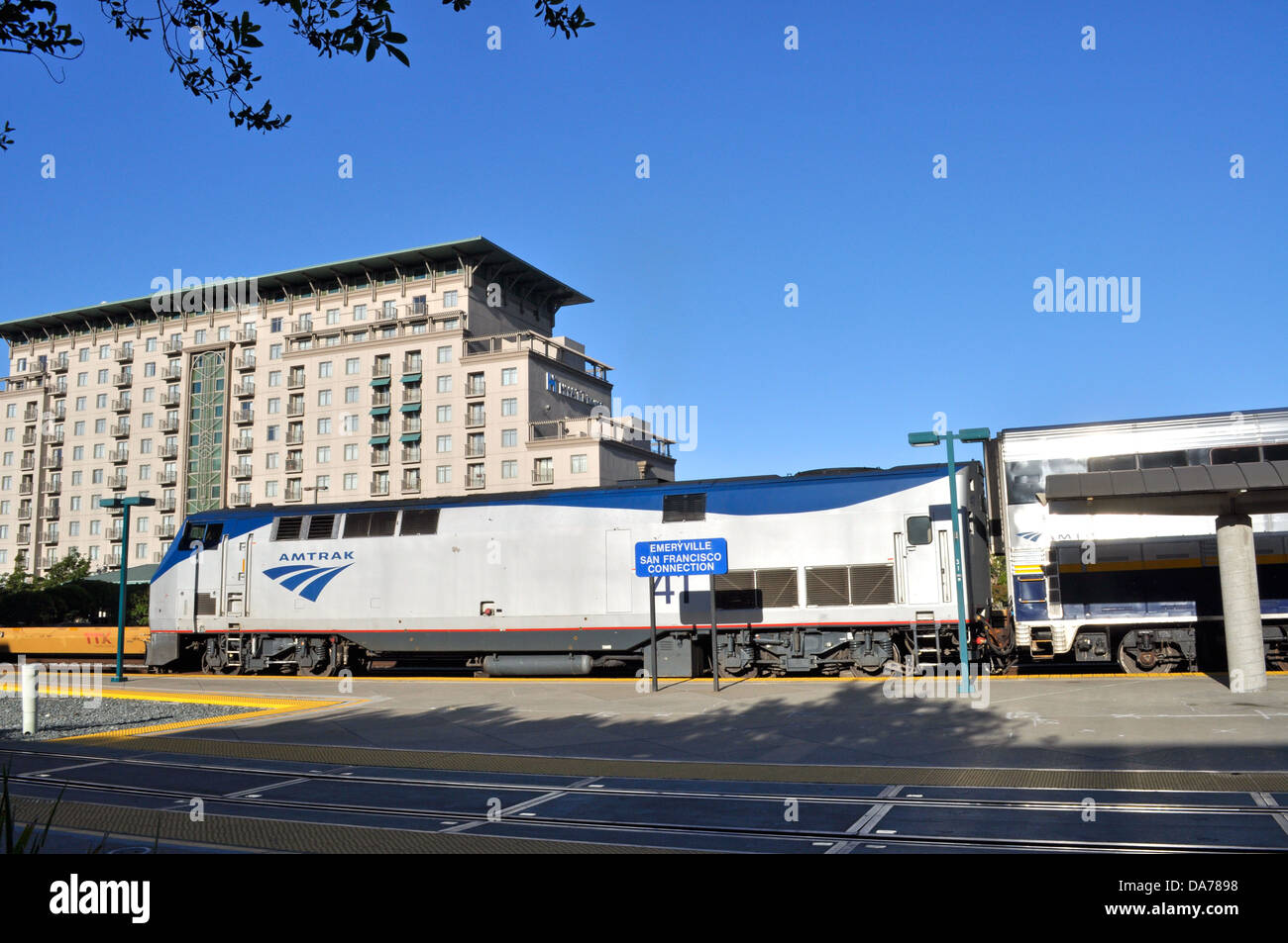 Emeryville amtrak train station hires stock photography and images Alamy