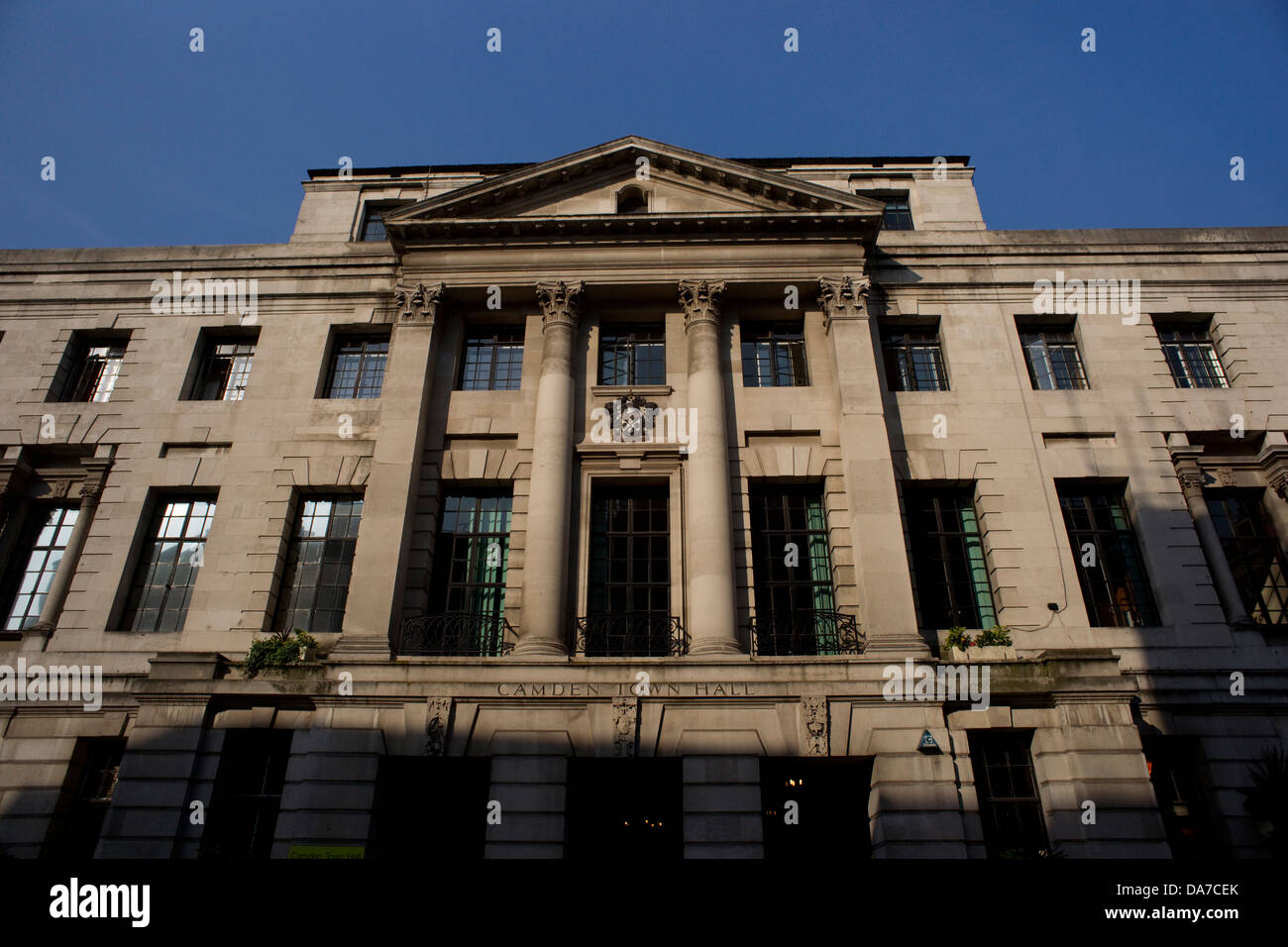 Camden Town Hall Stock Photo Alamy