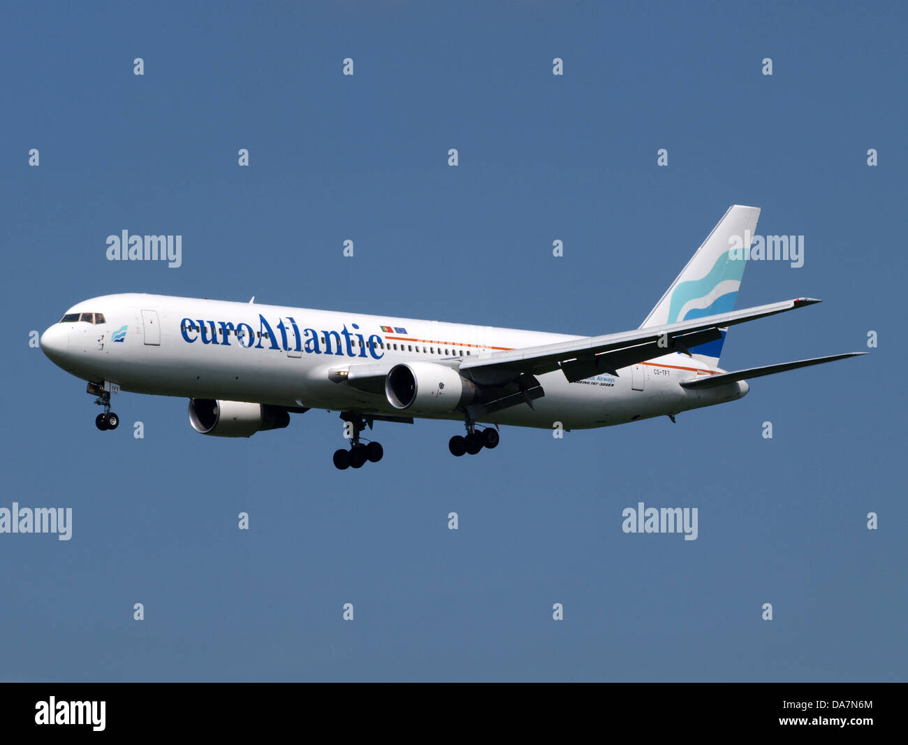 CS-TFT Boeing 767-300ER euroAtlantic Stock Photo - Alamy