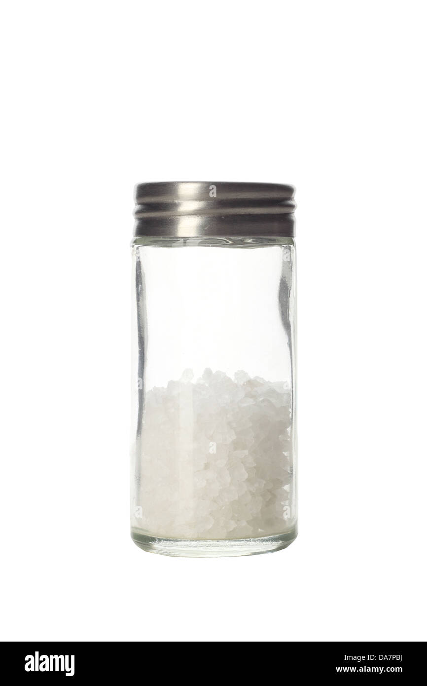 White sea salt for cooking Stock Photo