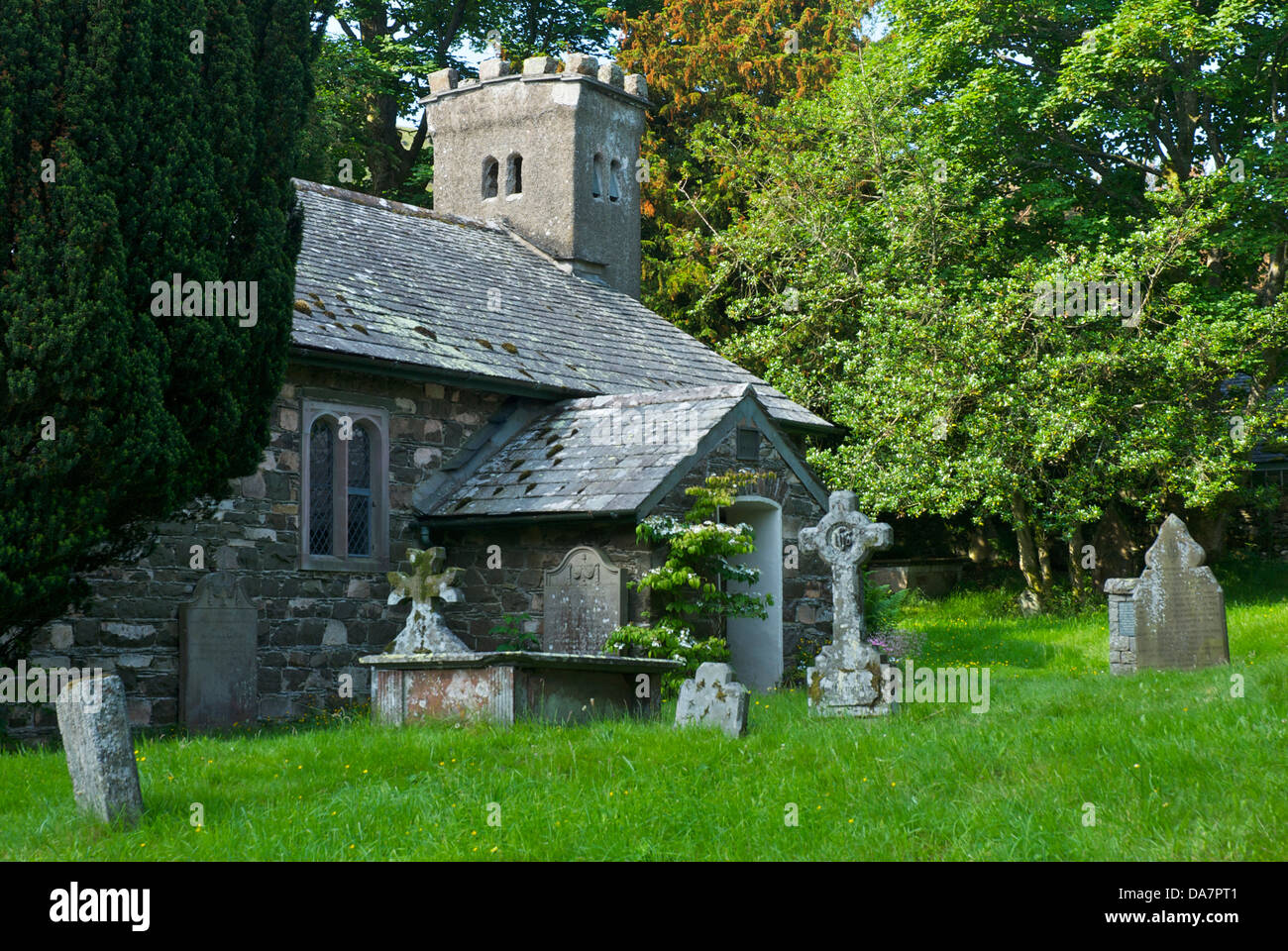 St John's Church, Saint John's in the Vale, Lake District National Park, Cumbria, England UK Stock Photo