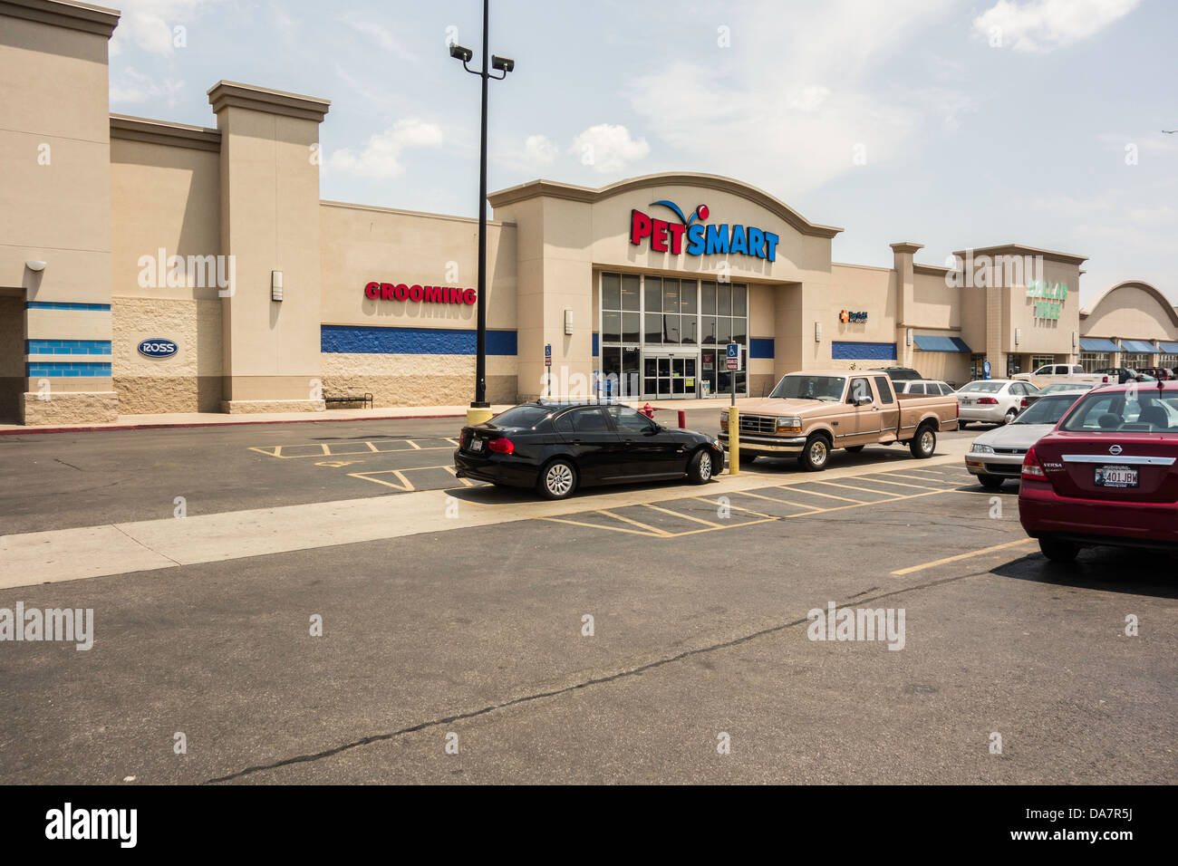 A PetSmart department store in a strip mall in Oklahoma City, Oklahoma, USA. Stock Photo