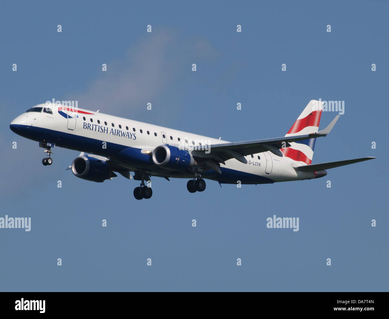 G-LCYK British Airways Embraer 190 2 Stock Photo