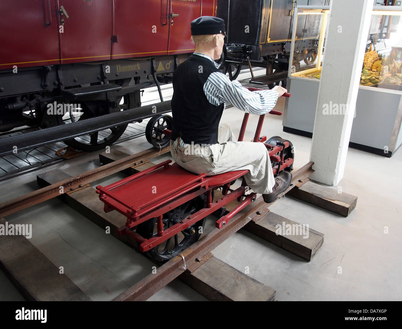 Railway trolley for inspection, 4 Stock Photo Alamy