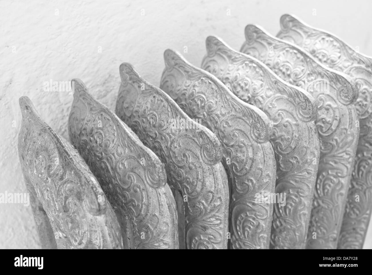 The old fashioned radiators were used to heat the prison facilities at ...