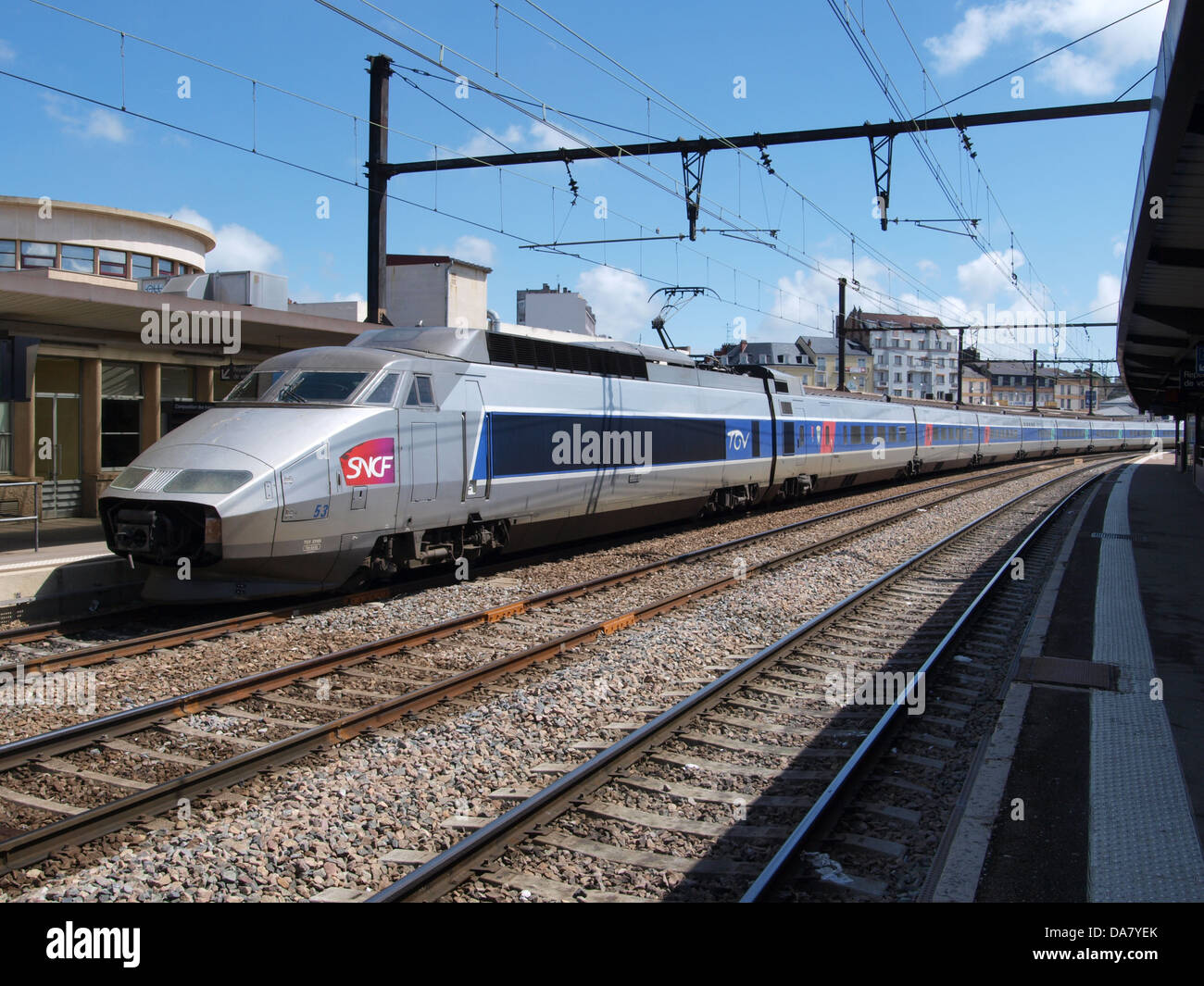 SNCF 53 TGV at Dijon, France Stock Photo - Alamy