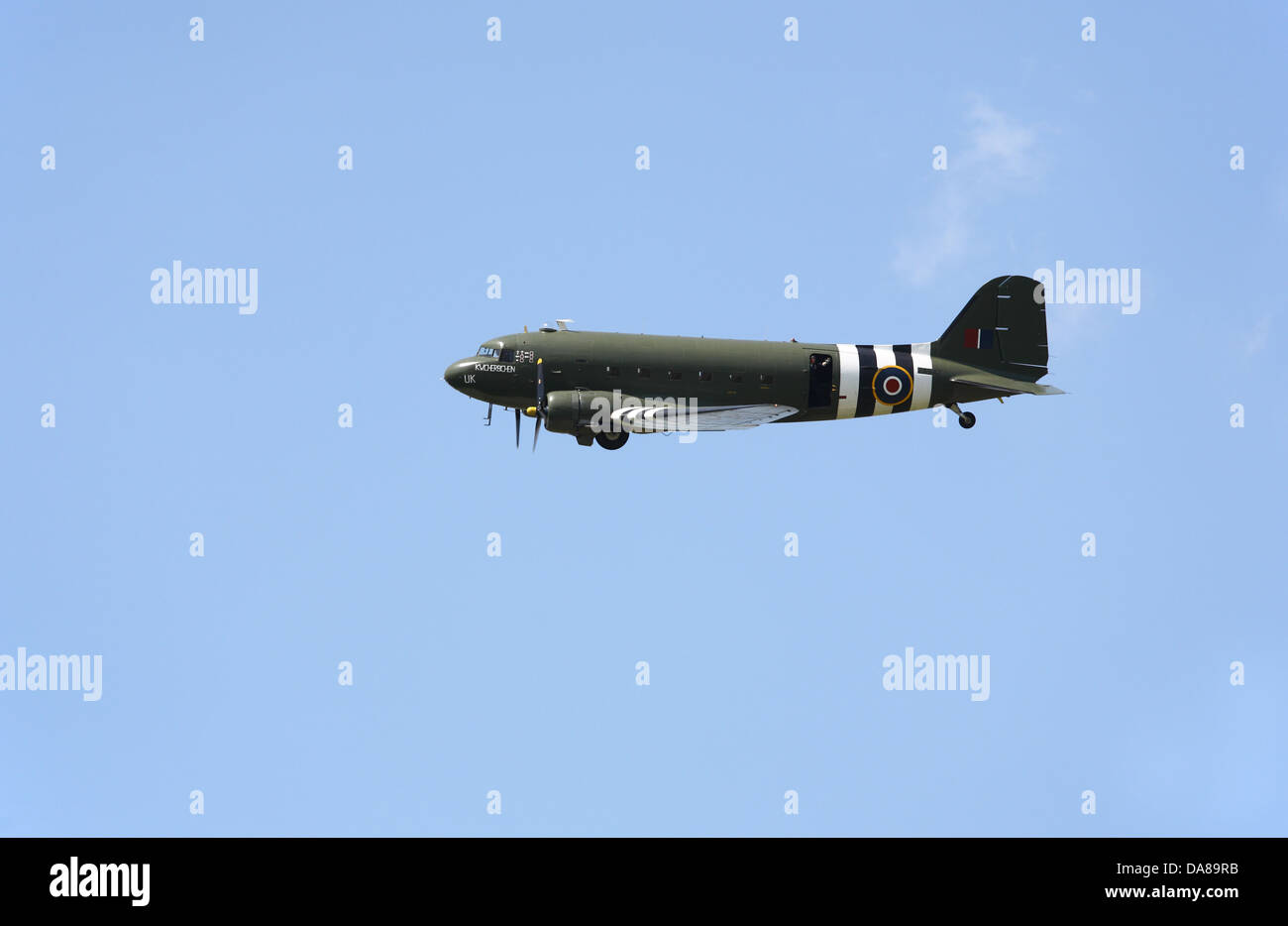 dakota c-47/dc-3 Stock Photo